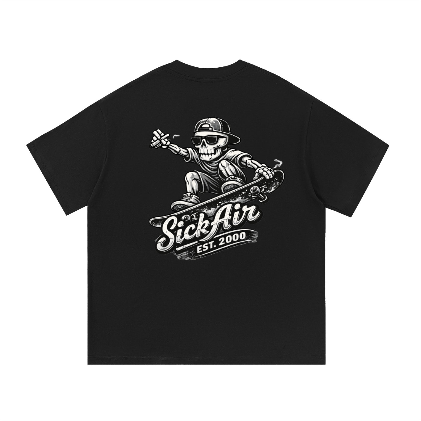 Sick Air 4/20 Skully Tee