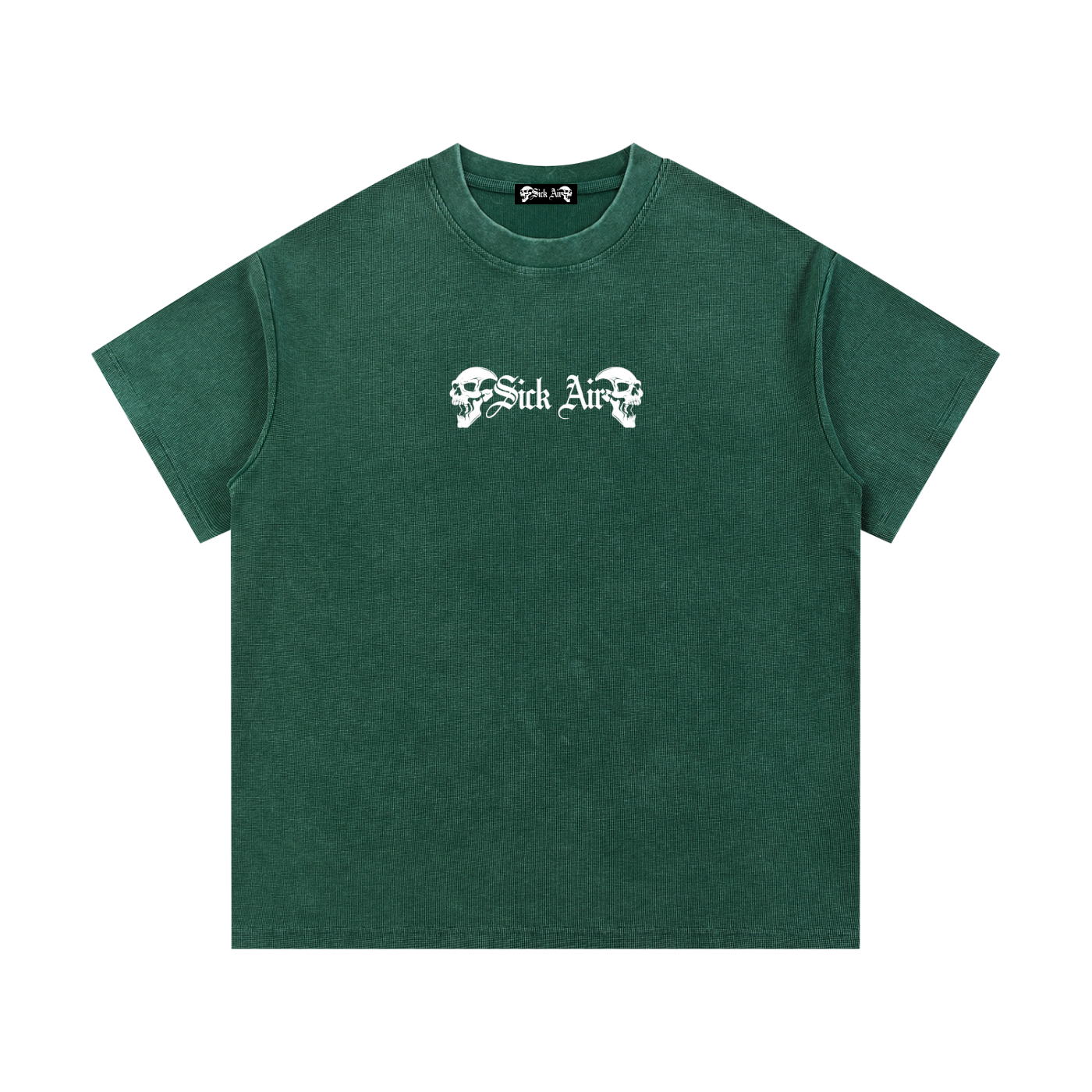 Sick Air 4/20 Skully Waffle Tee