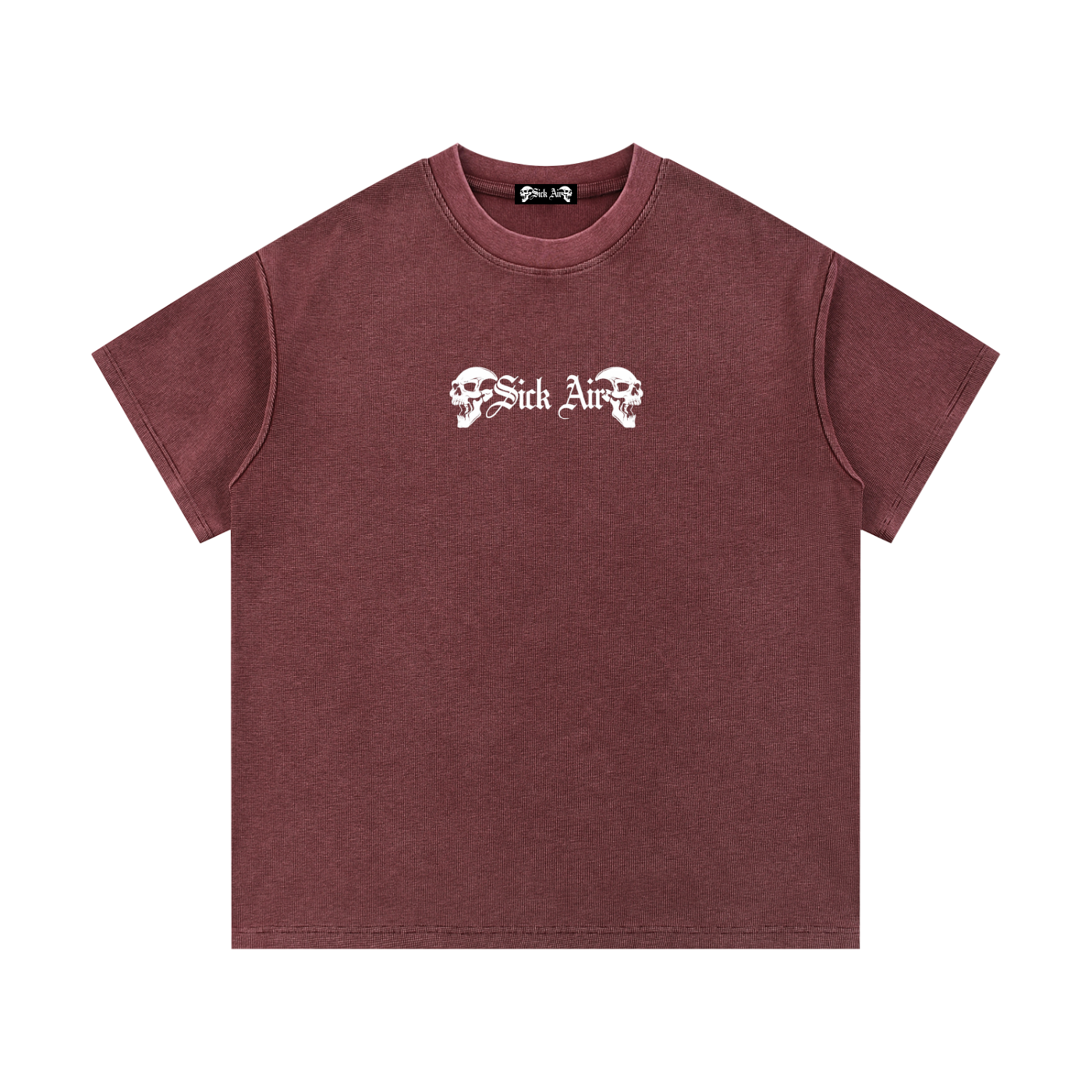 Sick Air 4/20 Skully Waffle Tee